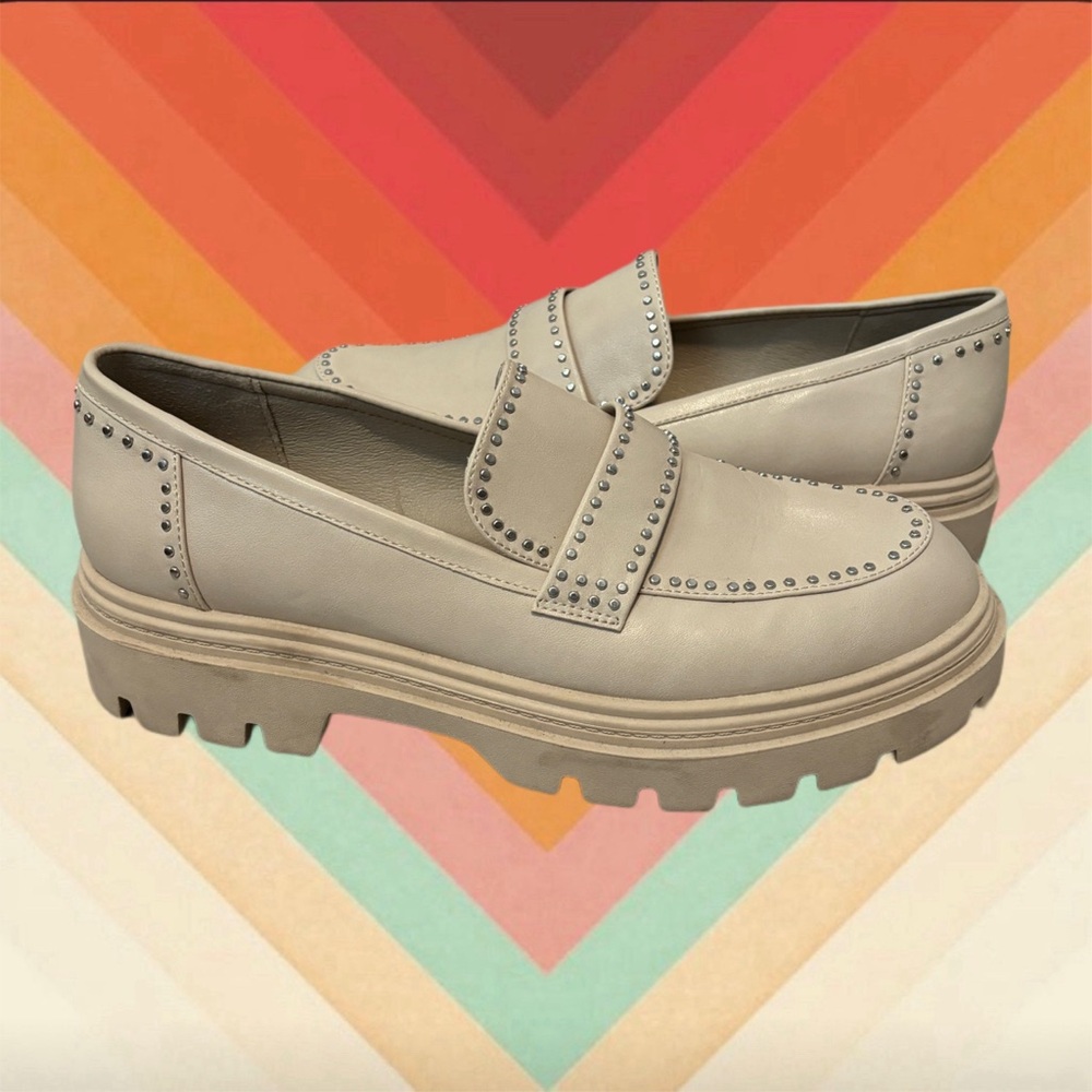 Studded Loafers